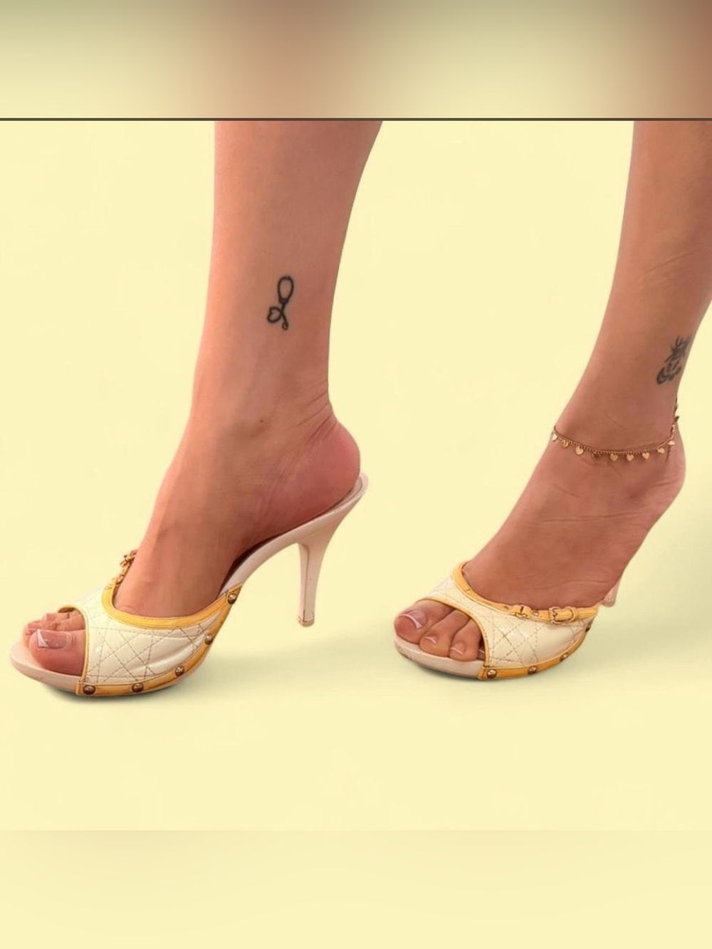 Dior Galliano era mules